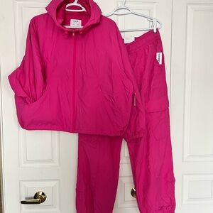 Pink Track Suit